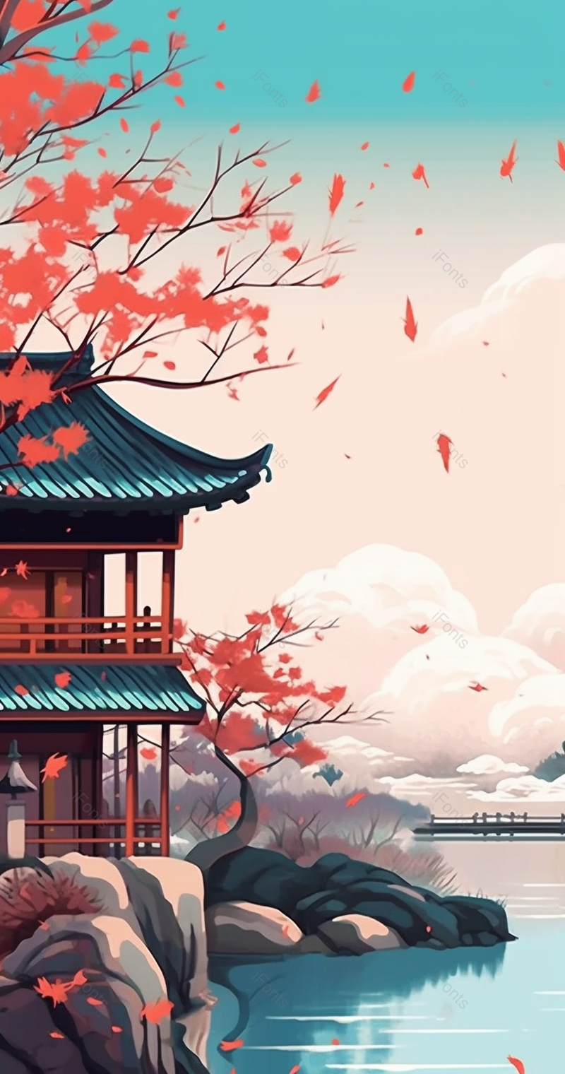写意风景画唯美渐变色彩,插画/手绘图,插画/手绘图库,插画/手绘图下载,插画/手绘